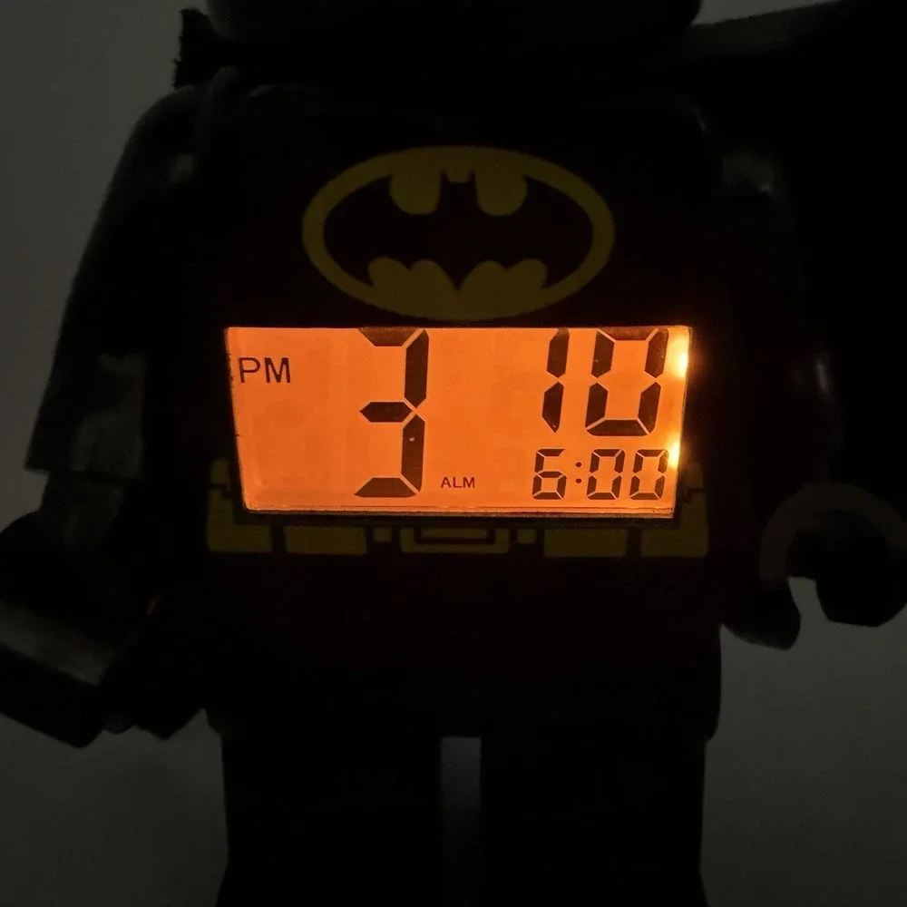 LEGO Batman Movie Minifigure Digital Alarm Clock Light-Up 11